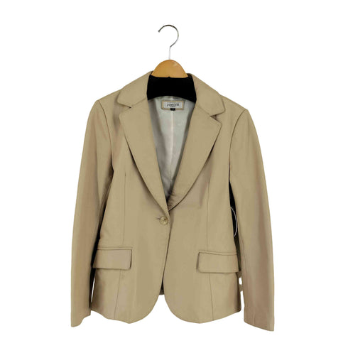 zenith ITALY  レザー シングルテーラードジャケット レディース  77